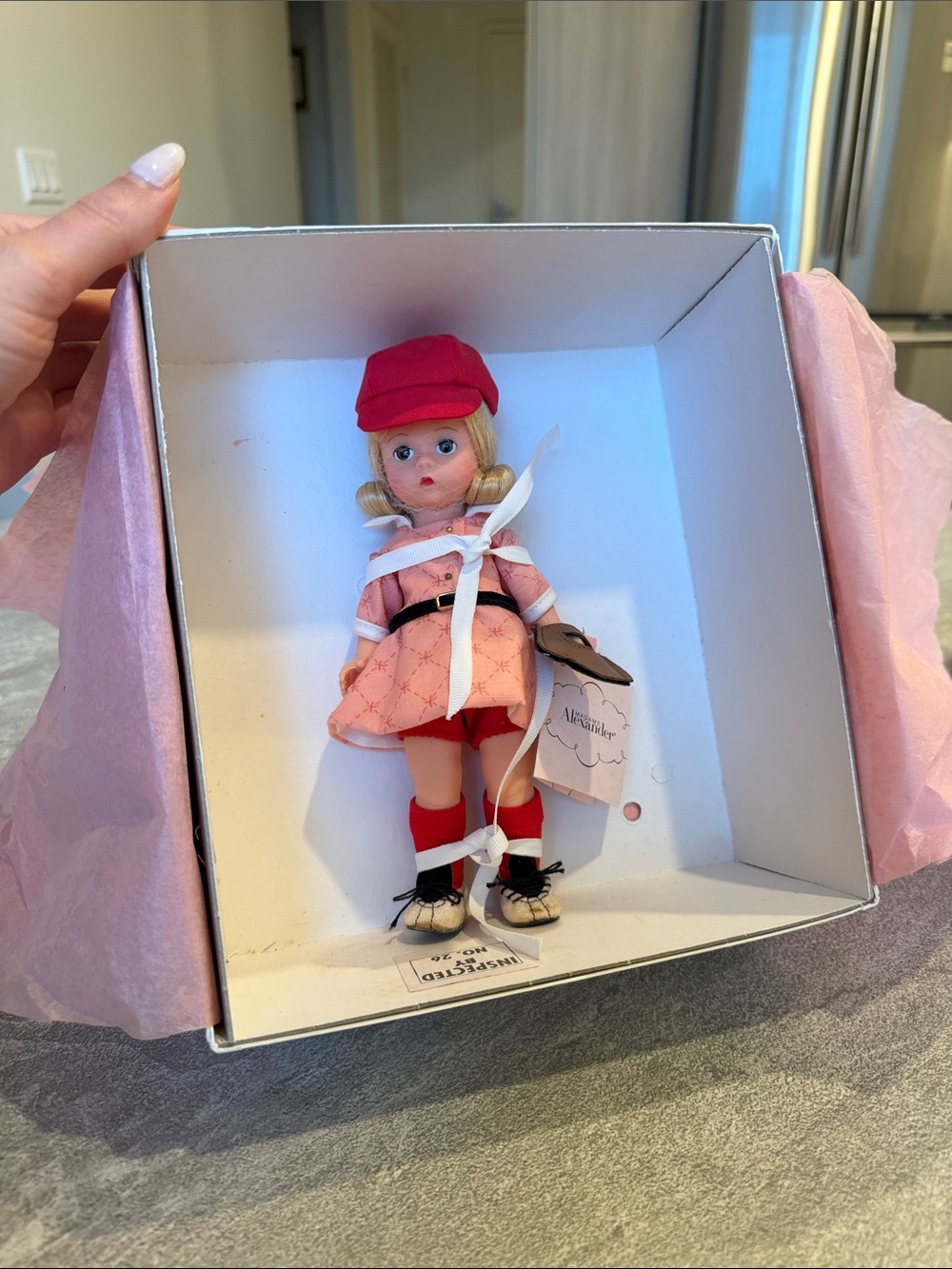 Madame Alexander “Playing on the Field” Doll — In Original Box